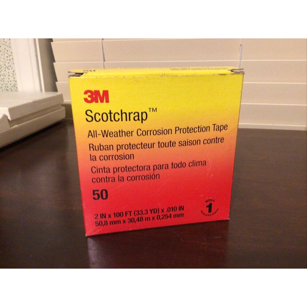 3M Scotchrap All-Weather Corrosion Protection Tape 2” X 100’ NIB